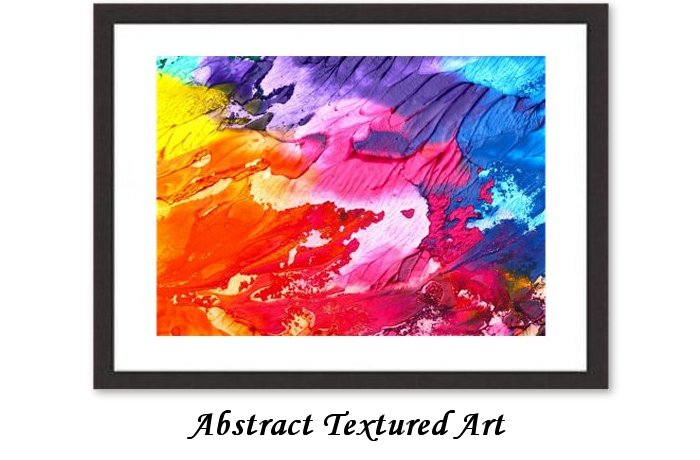Abstract Textured Art
